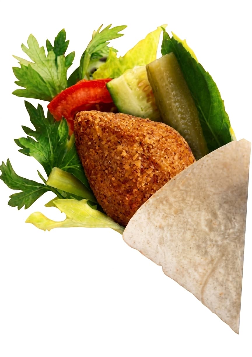 Kibbeh wrap